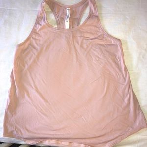 lululemon Love Tank *Pleated Feather Pink Size 12